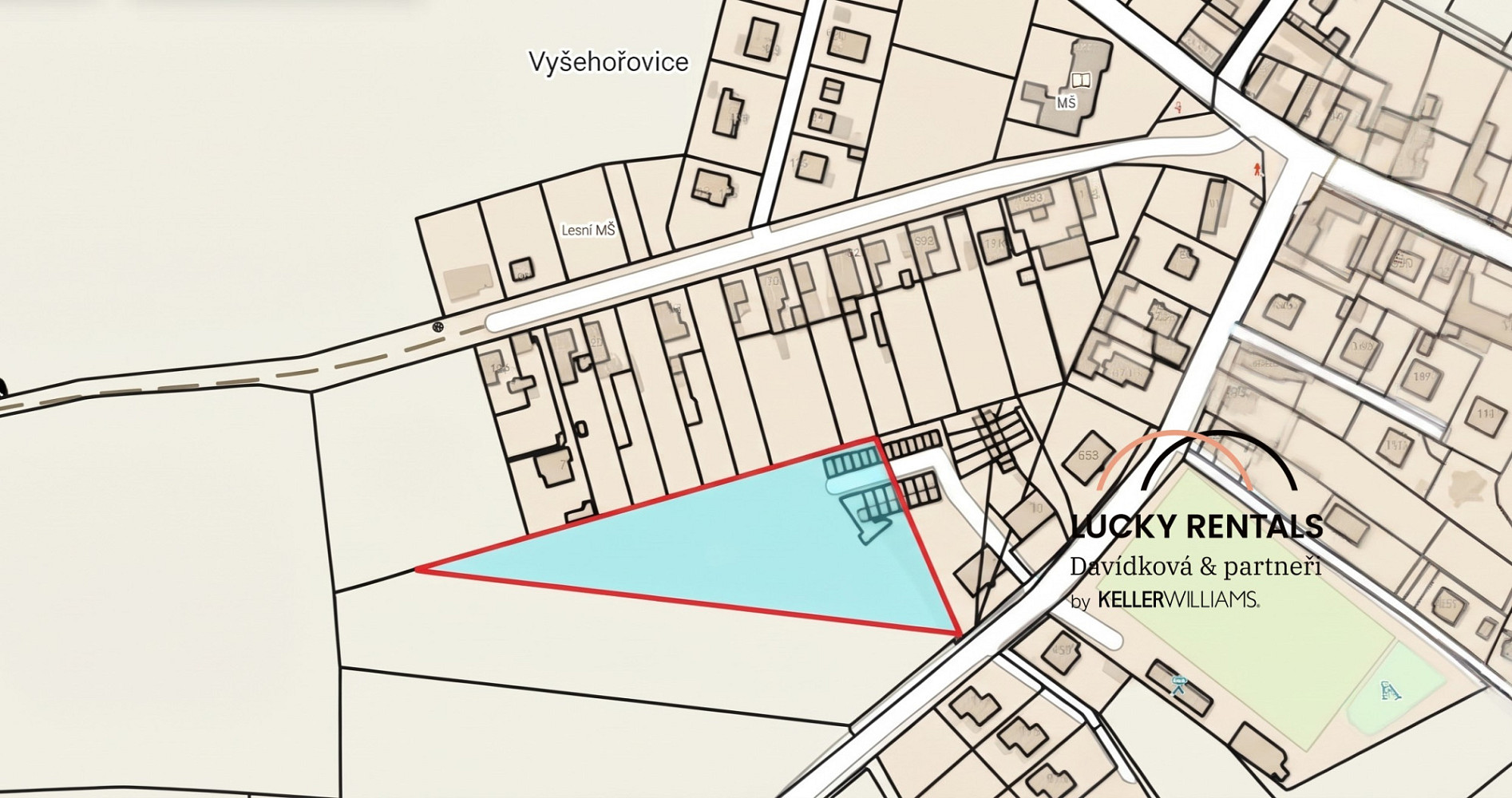 Prodej stavebního pozemku 7 383 m² – fotografie 4