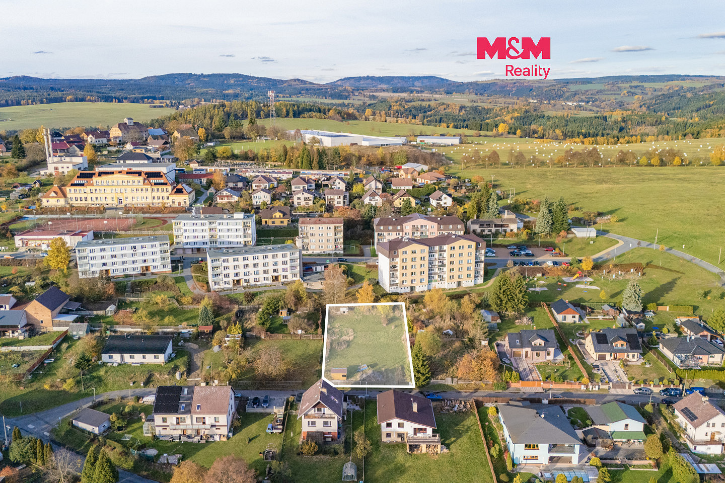 Prodej stavebního pozemku 1 257 m²