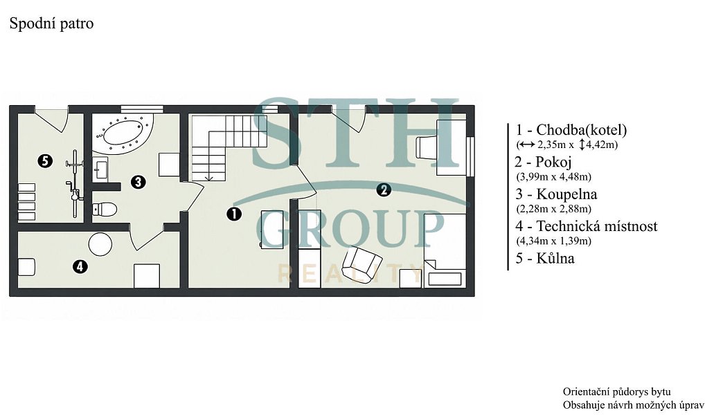 Prodej domu 112 m² s pozemkem 739 m², Ústí nad Labem – náhled fotky 30