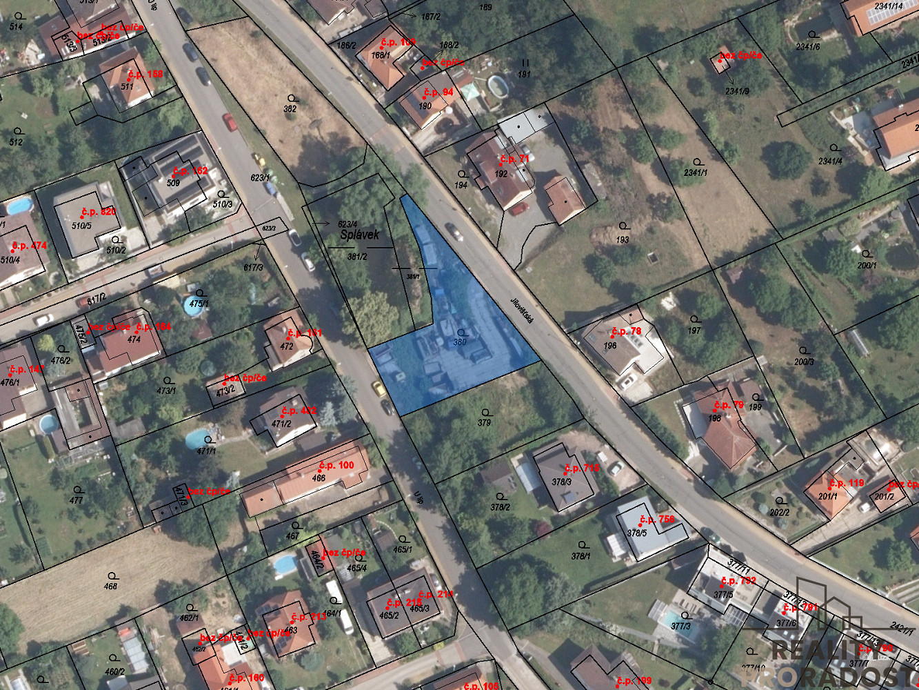 Prodej stavebního pozemku 817 m²