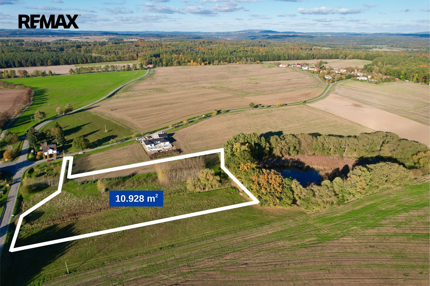 Prodej stavebního pozemku 10 928 m² — photo 2