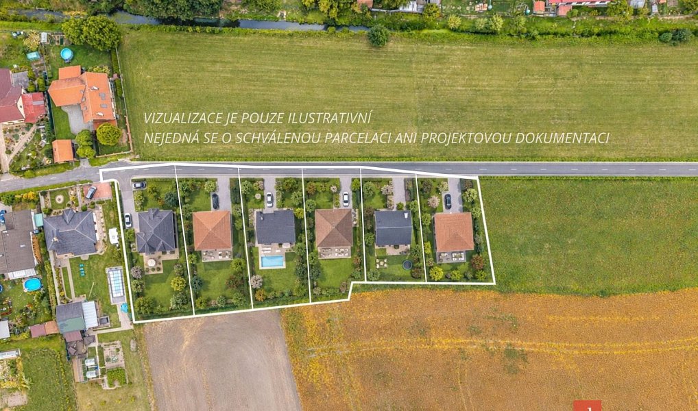 Prodej stavebního pozemku 5 502 m², Dolní Roveň – náhled fotky 2