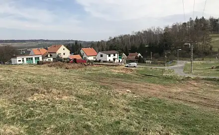 Prodej stavebního pozemku 1 961 m², Nová, Krušovice, okres Rakovník