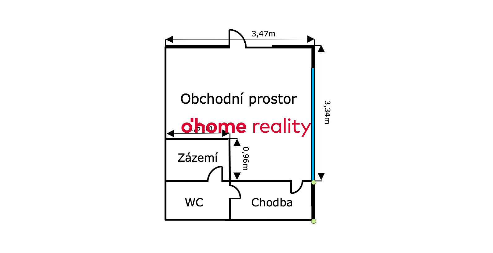 Pronájem obchodních prostor 10 m² – fotografie 4