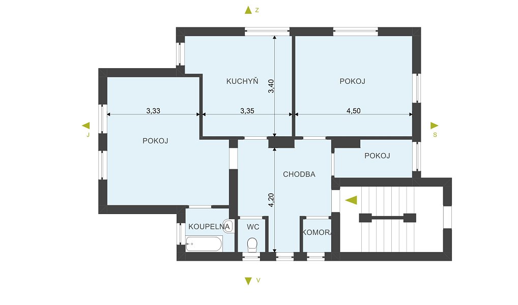 Prodej domu 170 m² s pozemkem 723 m², Přelouč – náhled fotky 4