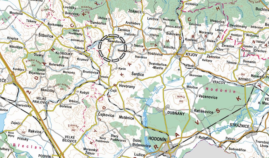 Prodej pole 1 640 m², Násedlovice – náhled fotky 3