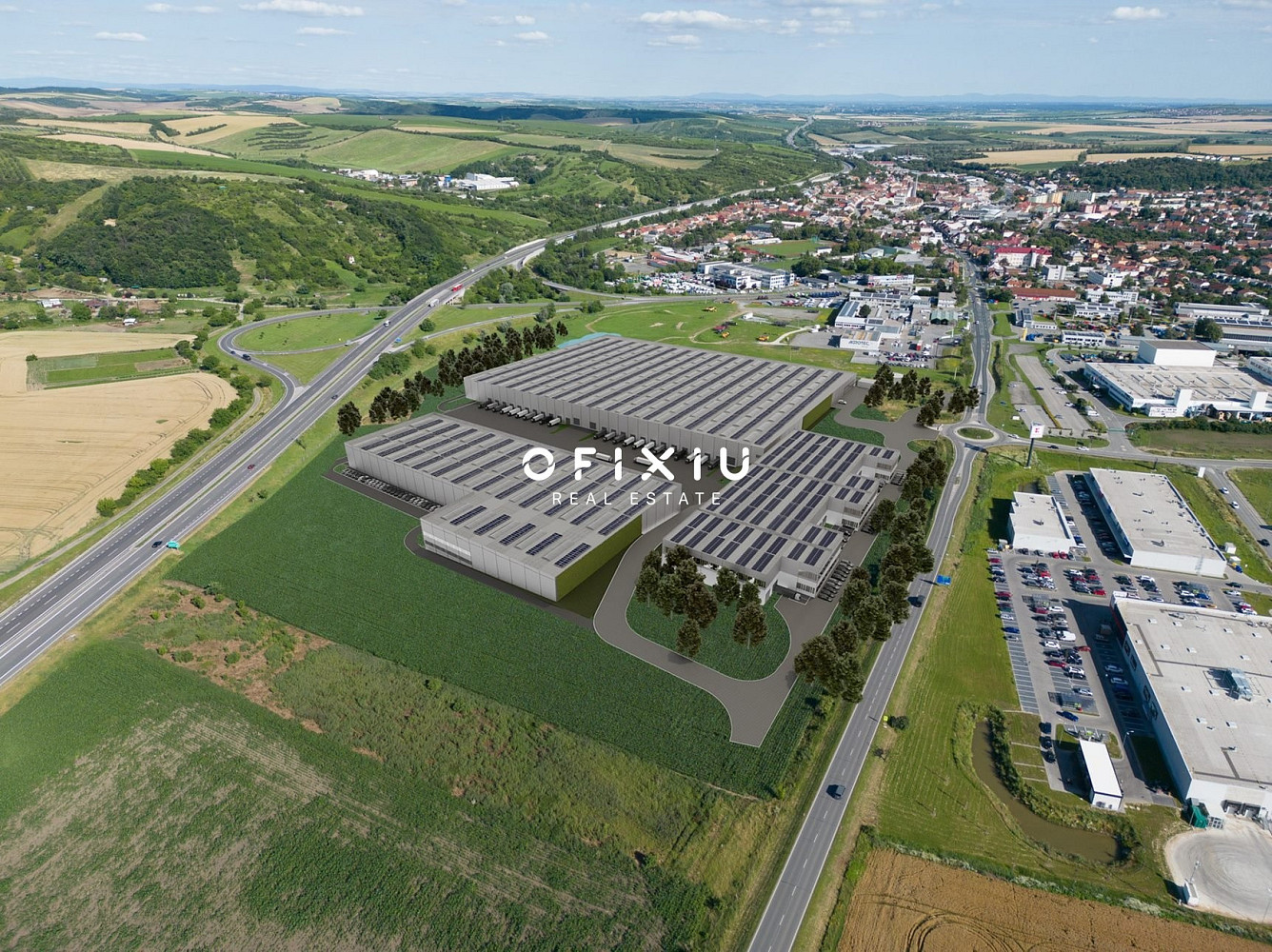 Pronájem skladovacích prostor 8 000 m² – pohled 2
