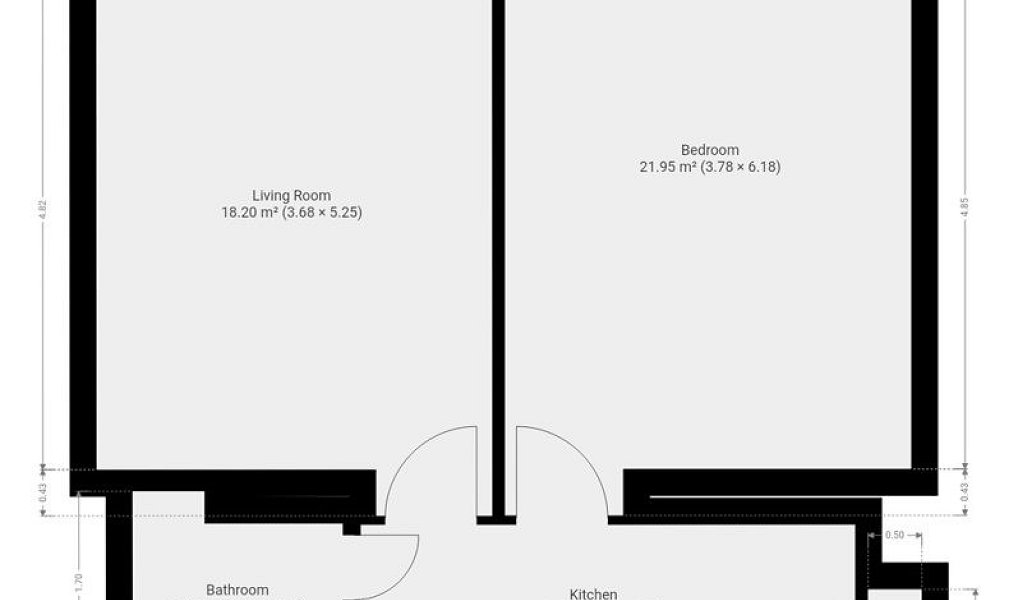 Pronájem bytu 2+1 56 m², Praha – náhled fotky 10