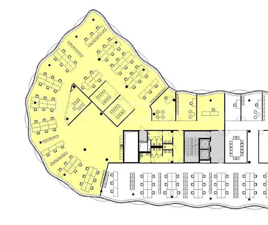 Pronájem kanceláře 708 m² – fotografie 3