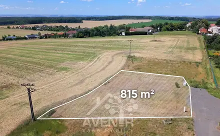Prodej stavebního pozemku 815 m², Horní Slivno, okres Mladá Boleslav
