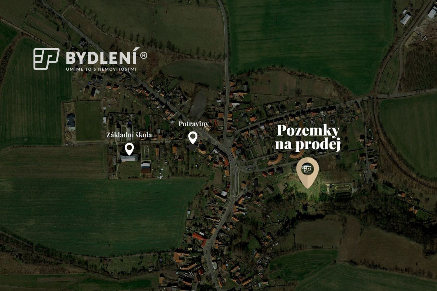 Prodej stavebního pozemku 5 381 m² – fotografie 3
