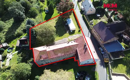 Prodej domu 420 m² s pozemkem 1 339 m², Školní, Chlum Svaté Maří, okres Sokolov