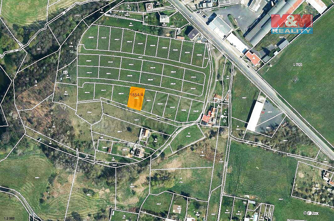 Prodej stavebního pozemku 763 m²