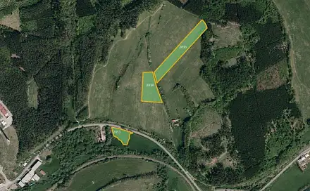 Prodej louky 28 829 m², Bohuslavice nad Vláří, okres Zlín