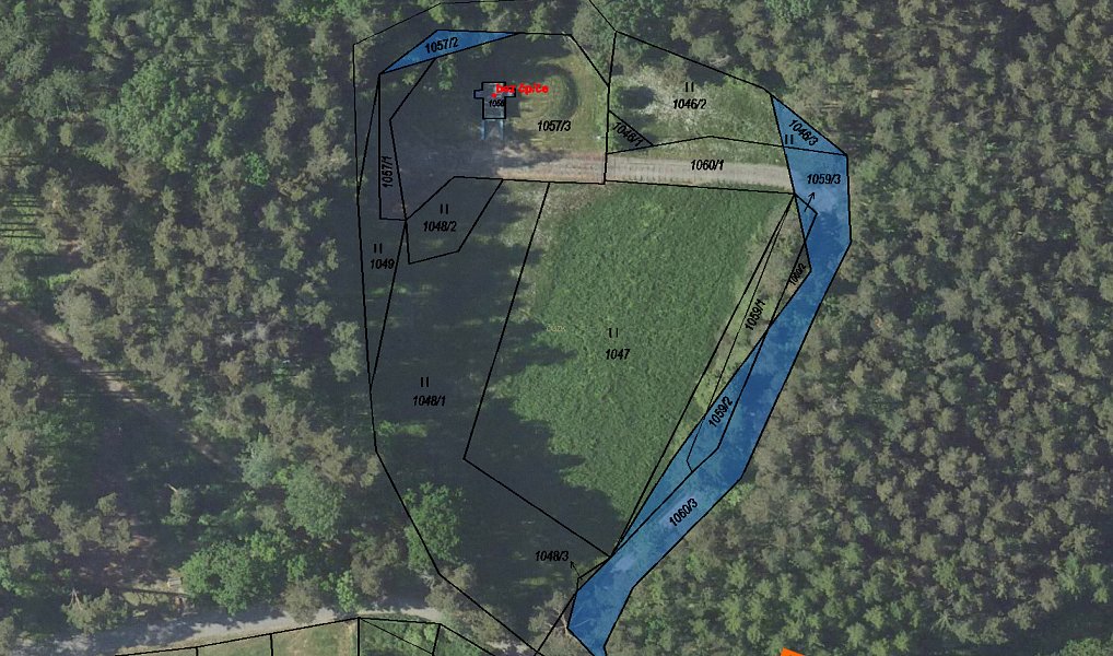 Prodej lesa 10 721 m², Trhový Štěpánov – náhled fotky 2
