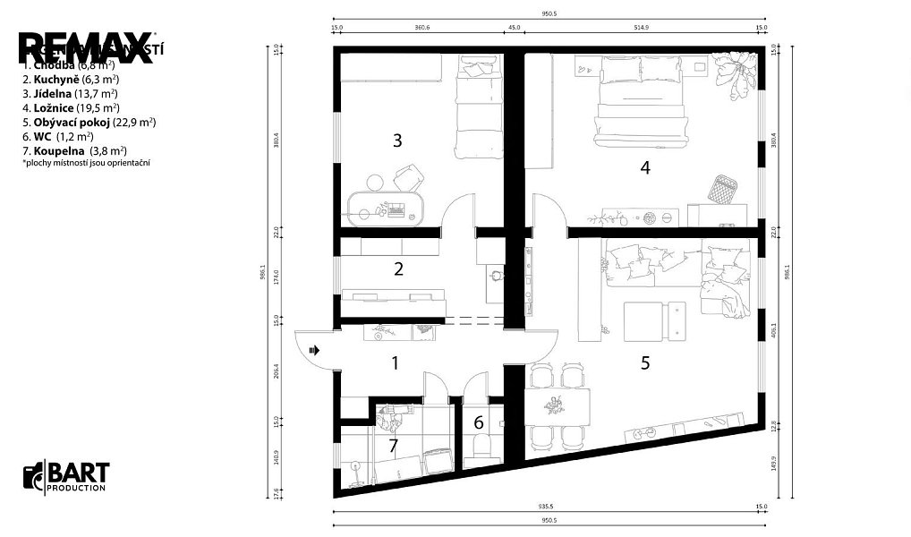 Prodej bytu 3+1 74 m², Brno – náhled fotky 5