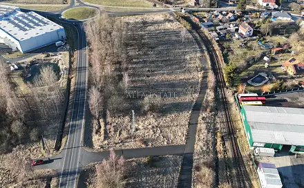 Prodej komerčního pozemku 7 451 m², Nádražní, Hroznětín, okres Karlovy Vary