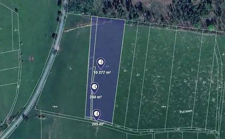Prodej louky 10 742 m², Čížkov, okres Plzeň-Jih