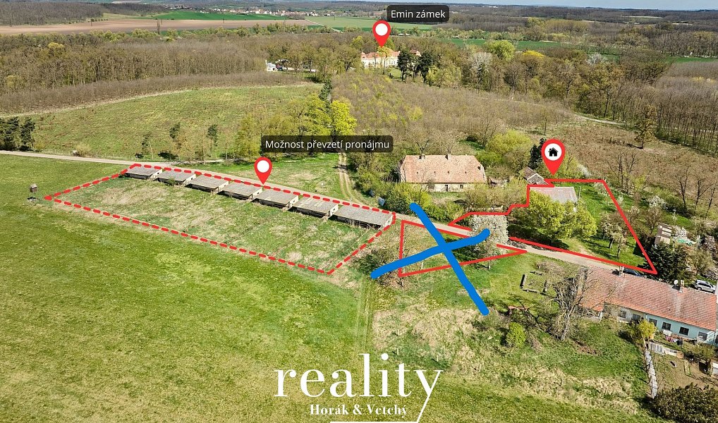 Prodej stavebního pozemku 1 328 m², Šanov – náhled fotky 7