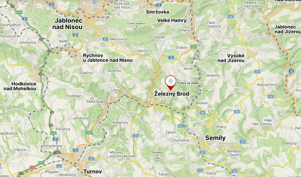 Prodej pole 9 794 m², Železný Brod – náhled fotky 6