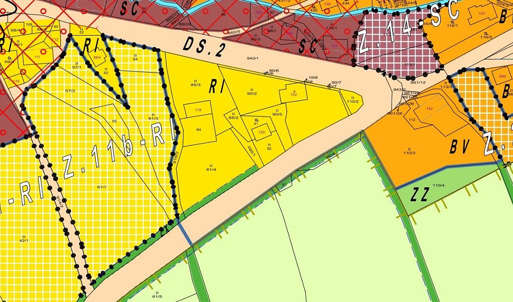 Prodej stavebního pozemku 1 966 m², Čenkovice – náhled fotky 9