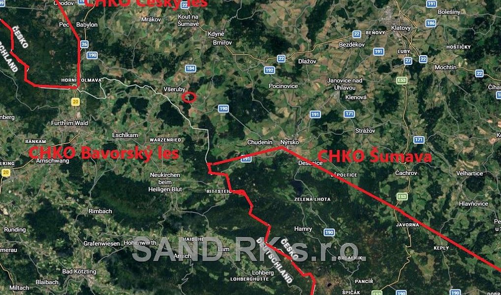 Prodej stavebního pozemku 843 m², Všeruby – náhled fotky 11