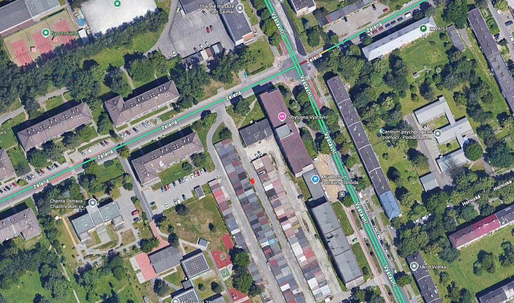 Pronájem garáže (ul. Zelená), Ostrava – náhled fotky 3
