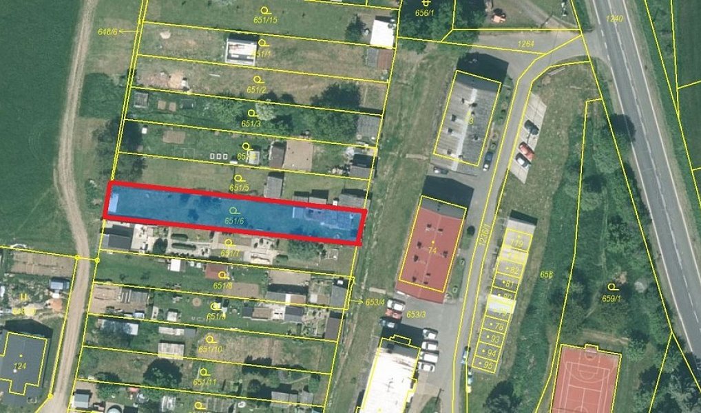 Prodej zahrady 508 m², Vidice – náhled fotky 11
