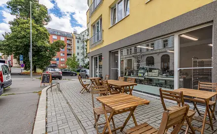 Prodej obchodních prostor 123 m², Petrohradská, Praha 10 - Vršovice