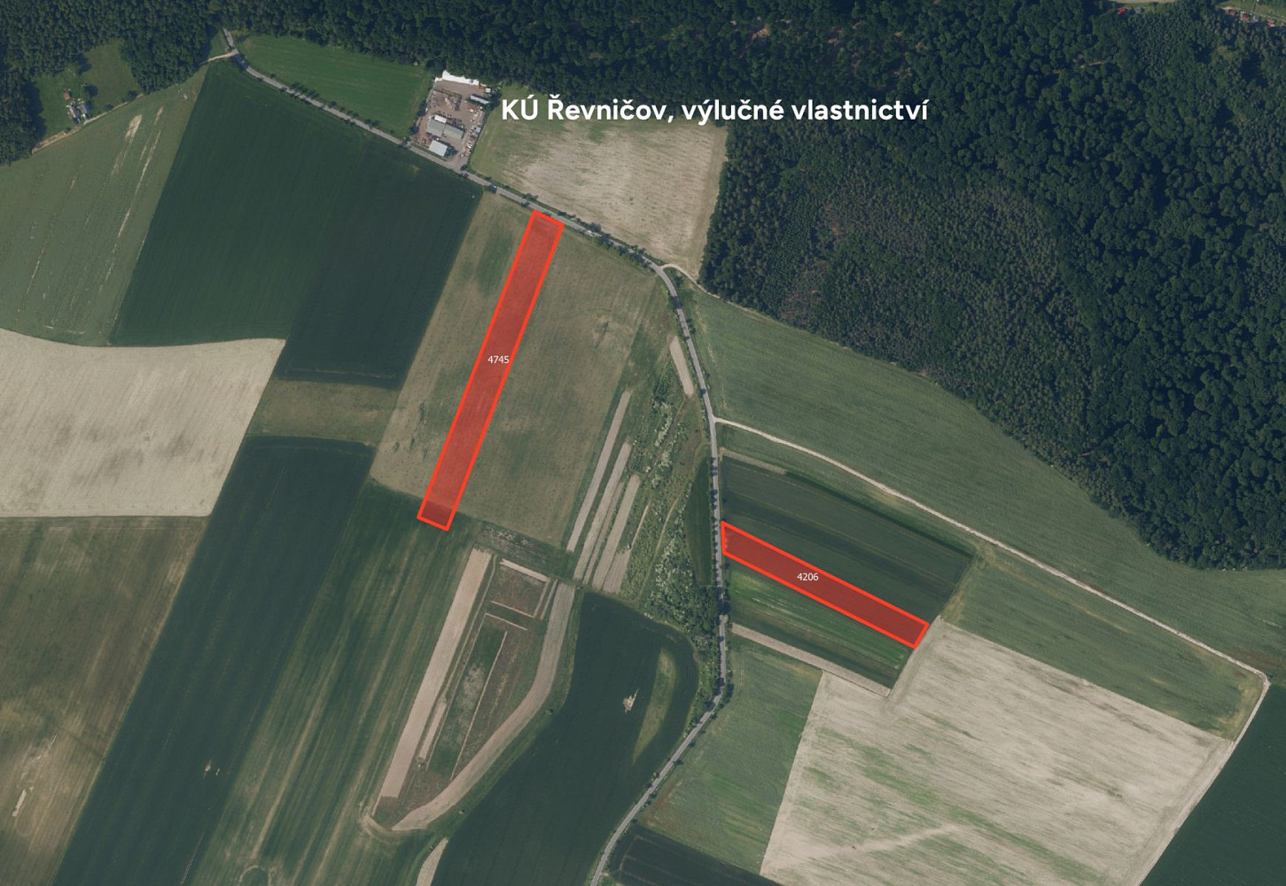 Prodej pole 69 137 m²