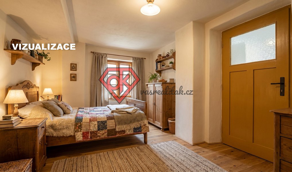 Prodej chaty/chalupy 70 m² s pozemkem 560 m², Těchonín – náhled fotky 8