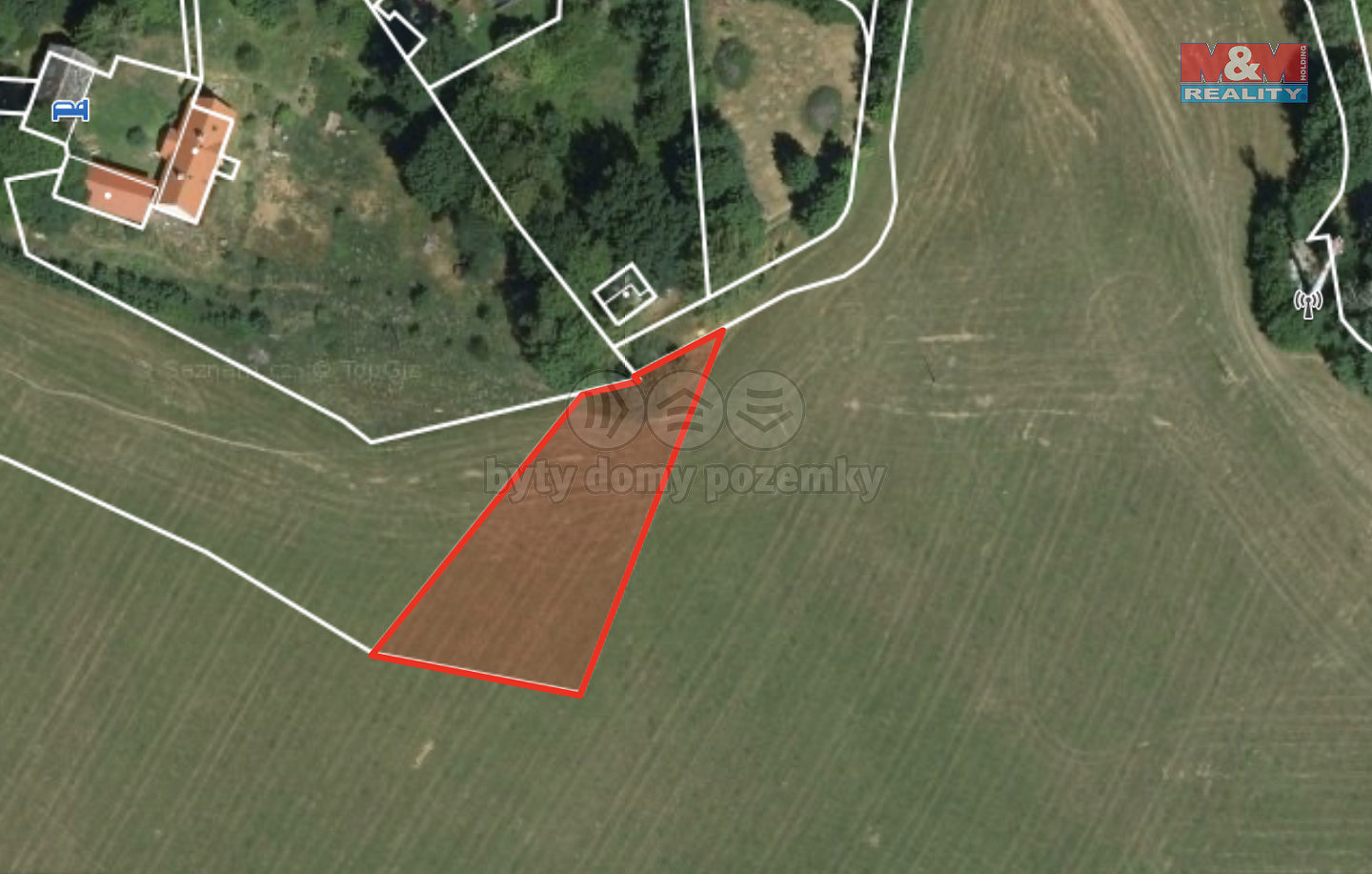 Prodej louky 1 659 m²