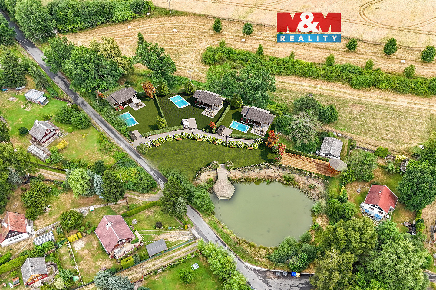 Prodej komerčního pozemku 3 265 m²