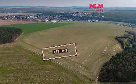 Prodej pole 3 485 m², Třemošná, okres Plzeň-sever