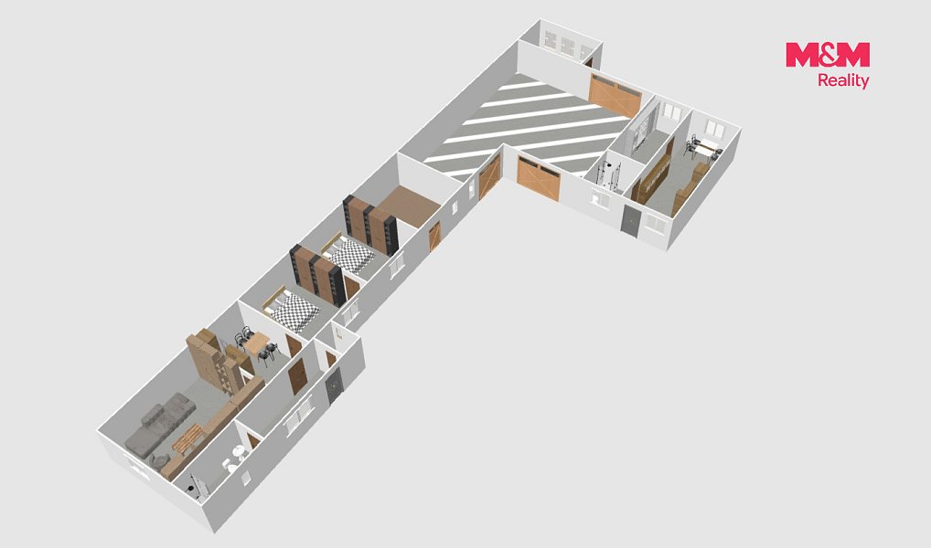 Prodej domu 144 m² s pozemkem 4 164 m², Lesná – náhled fotky 17