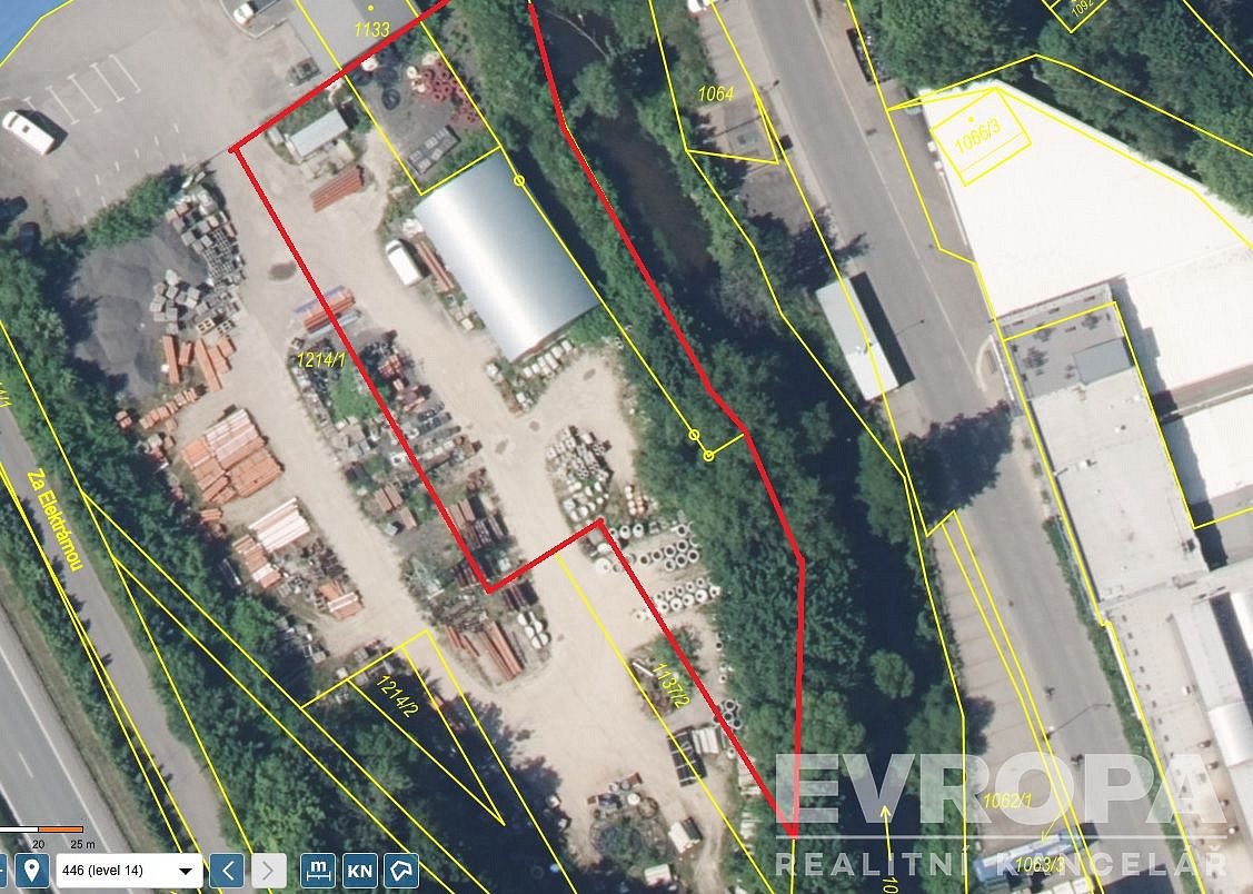 Prodej stavebního pozemku 2 500 m²