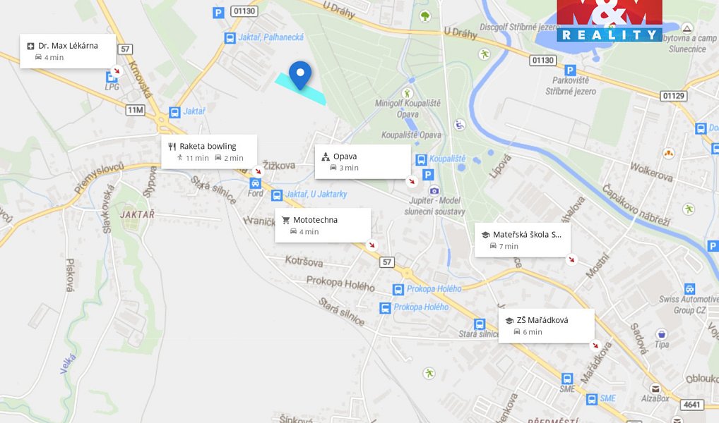 Prodej stavebního pozemku 9 449 m², Opava – náhled fotky 10