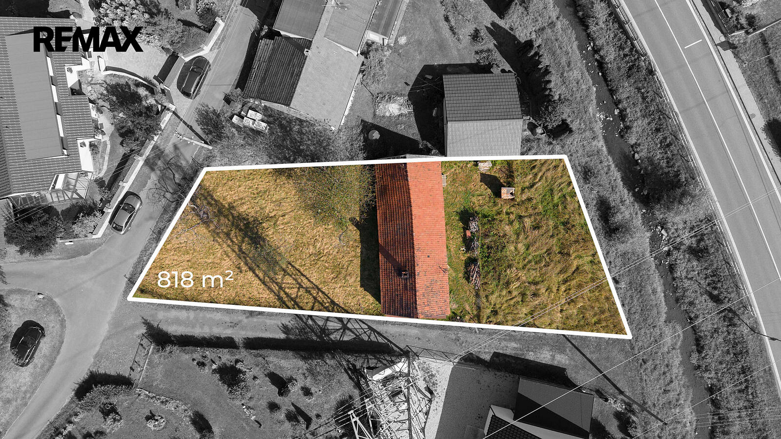 Prodej stavebního pozemku 818 m²
