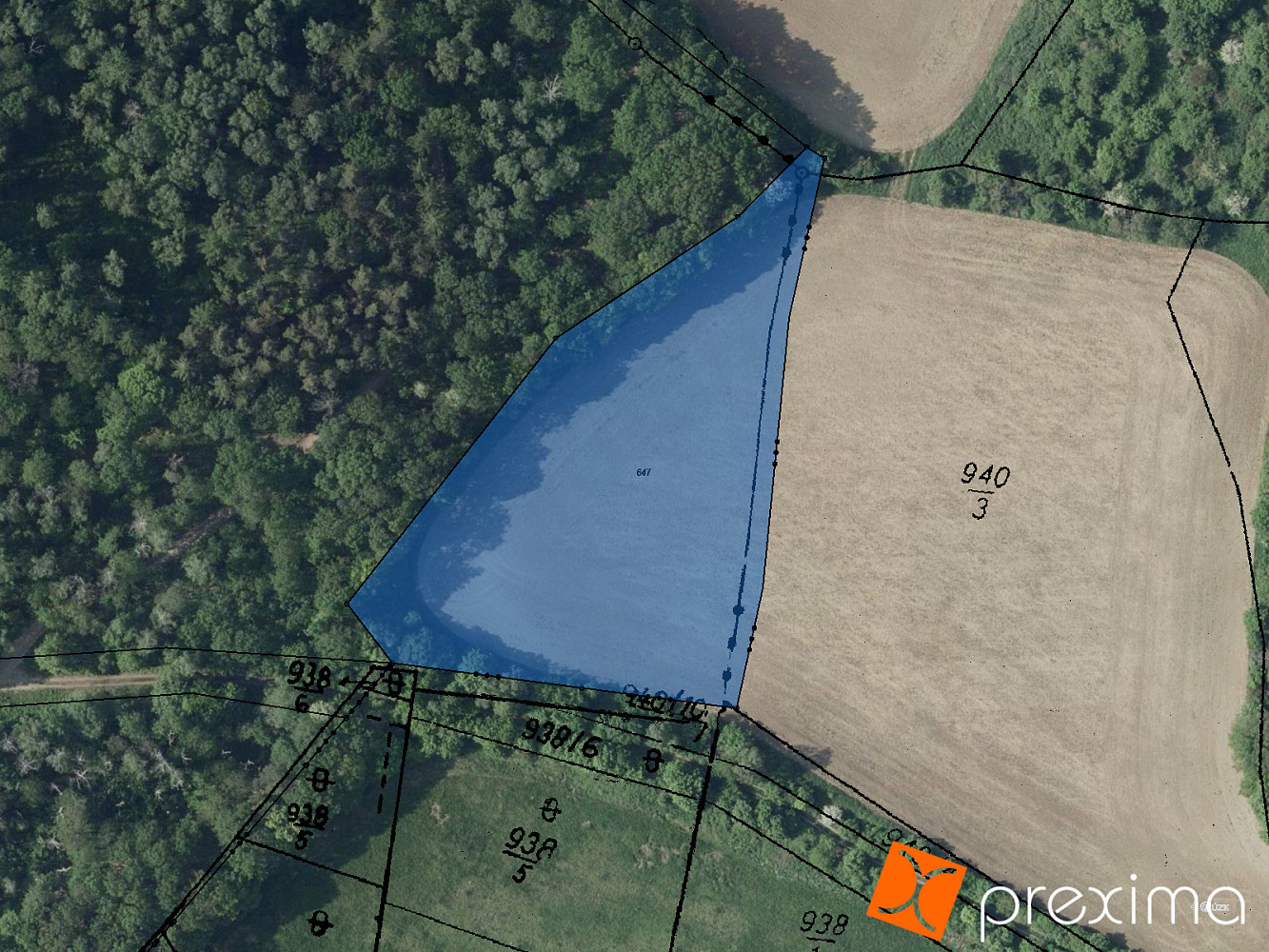 Prodej pole 237 m²