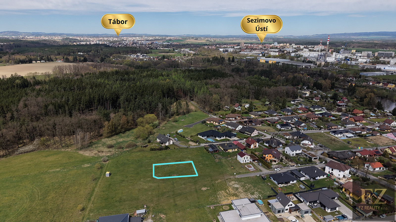 Prodej stavebního pozemku 742 m² – fotografie 3