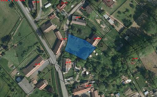 Prodej zahrady 919 m², Morašice, okres Chrudim