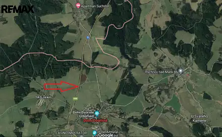 Prodej pole 36 004 m², Dolní Dvořiště, okres Český Krumlov