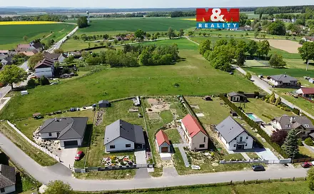 Prodej stavebního pozemku 1 023 m², Vesce, okres Tábor