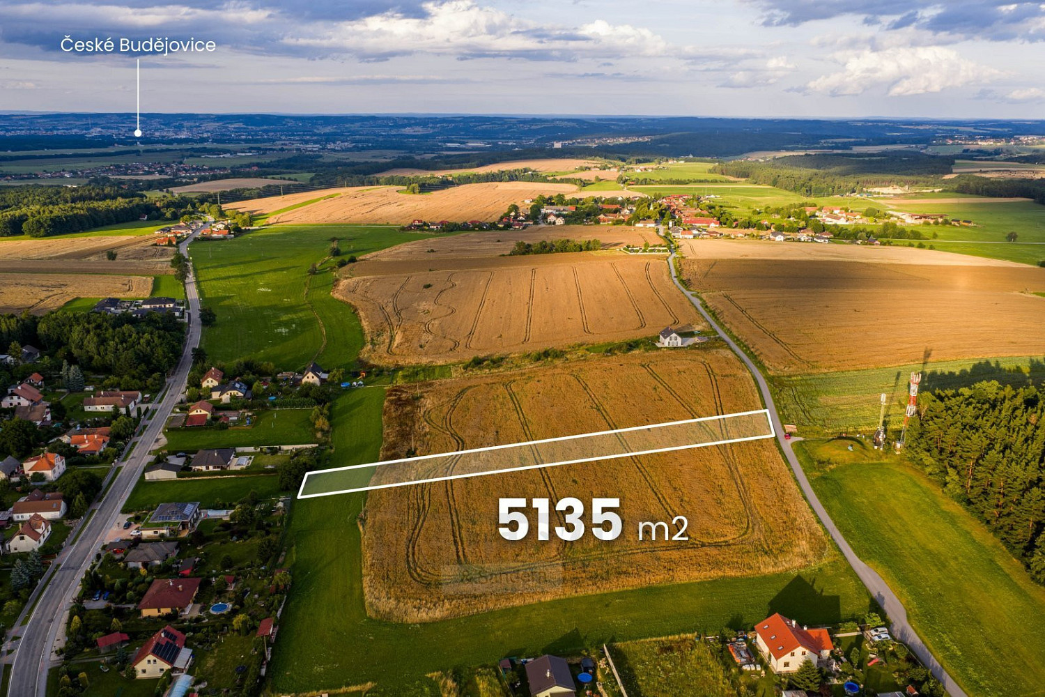 Prodej stavebního pozemku 5 135 m² — photo 3