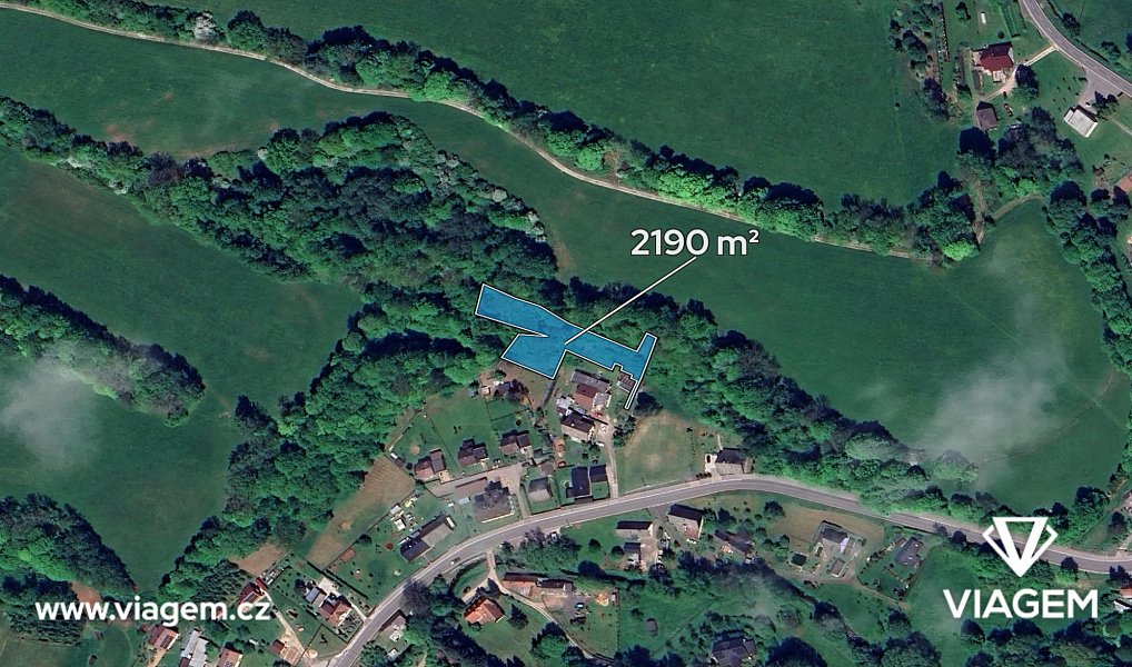 Prodej zahrady 547 m², Rudník – náhled fotky 2