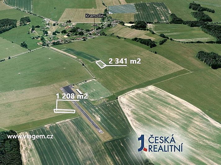 Pole 3 549 m², Podíl 15 % o výměře 526 m² – pohled 2