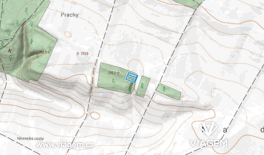 Prodej lesa 2 054 m², Sudovo Hlavno – náhled fotky 3