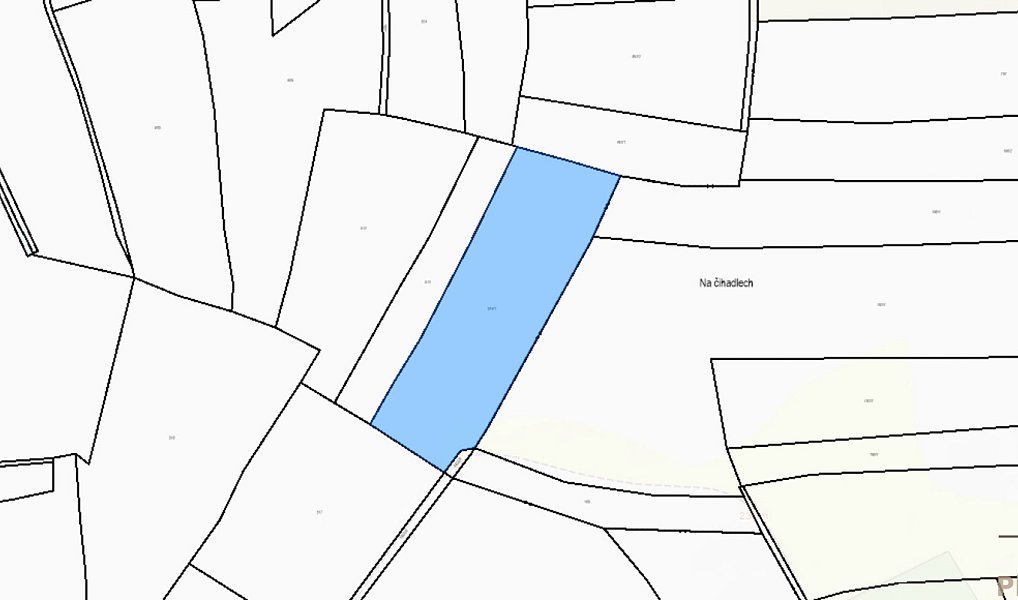 Prodej pozemku, 3984 m², Pardubice, Přelouč