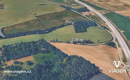 Prodej pole 239 m², Krčmaň, okres Olomouc