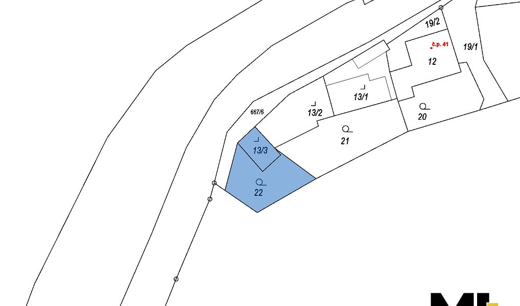 Prodej stavebního pozemku 434 m², Močovice – náhled fotky 7